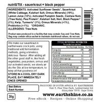 Earthshine Nutristix - Sauerkraut & Black Pepper